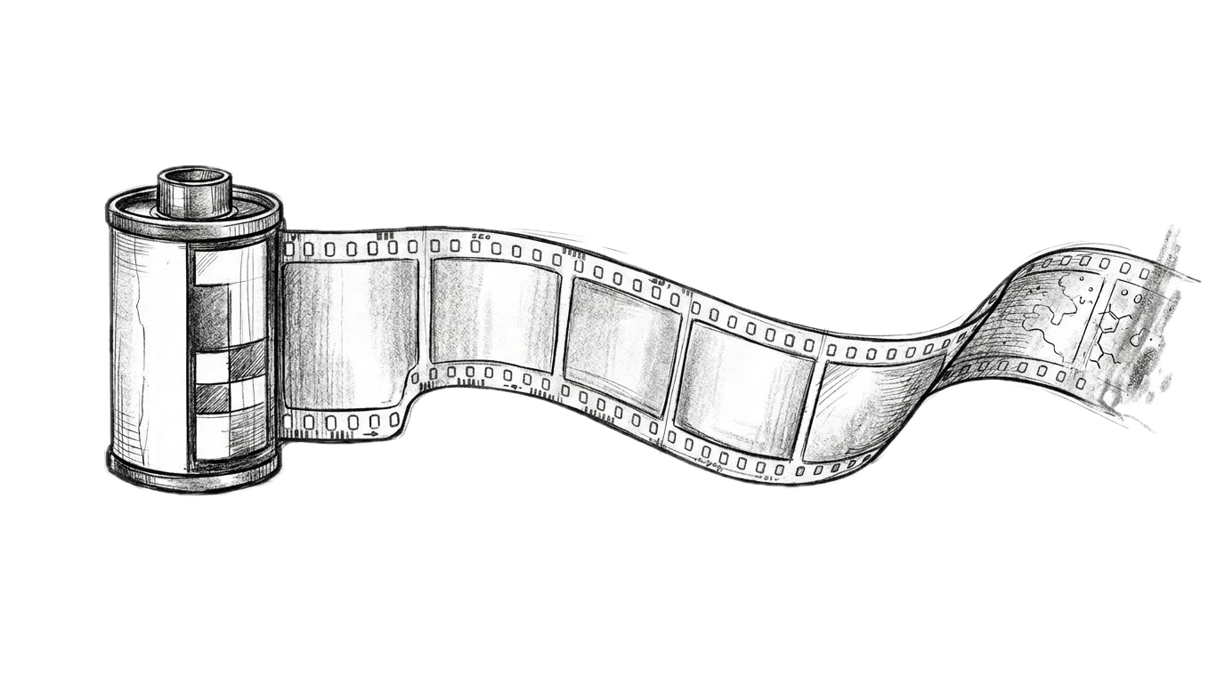 35mm film illustration